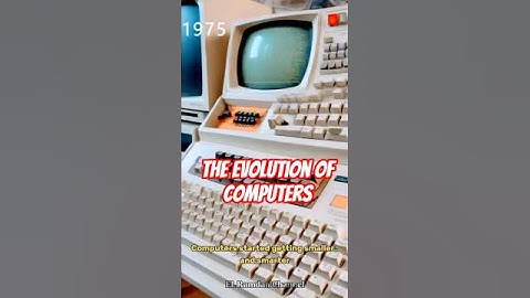 The Evolution of Computers: From Iron Giants to Digital Brains #computer #technology #evolution #ai