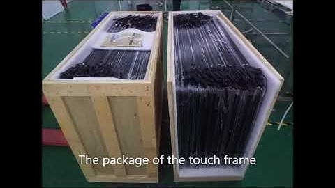 32~150 inch Infrared/IR touch screen frame/ touch screen kit for TV/display