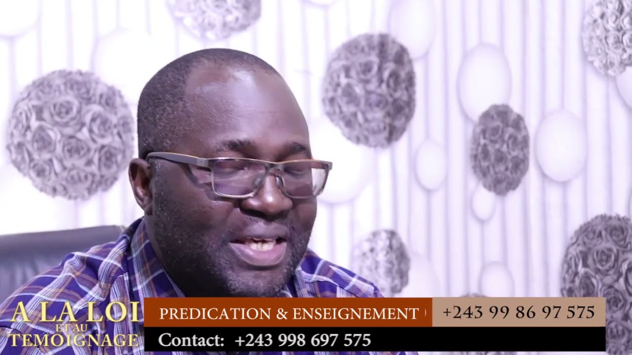 A LA LOI et AU TÉMOIGNAGE: PREDICATION & ENSEIGNEMENT . Dr Daddy Dan KADIMA