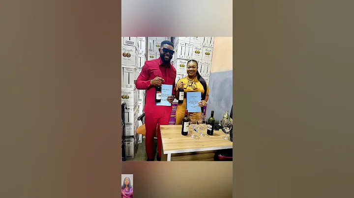 Nigerian actress, Ruby Ojiakor & hubby so excited to be brand ambassadors for Credo wine. So cute