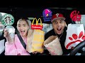 LETTING FAST FOOD EMPLOYEES DECIDE WHAT WE EAT FOR 24 HOURS!! (IMPOSSIBLE FOOD CHALLENGE)