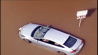 Chopper 4 over severe flooding in the Madison area