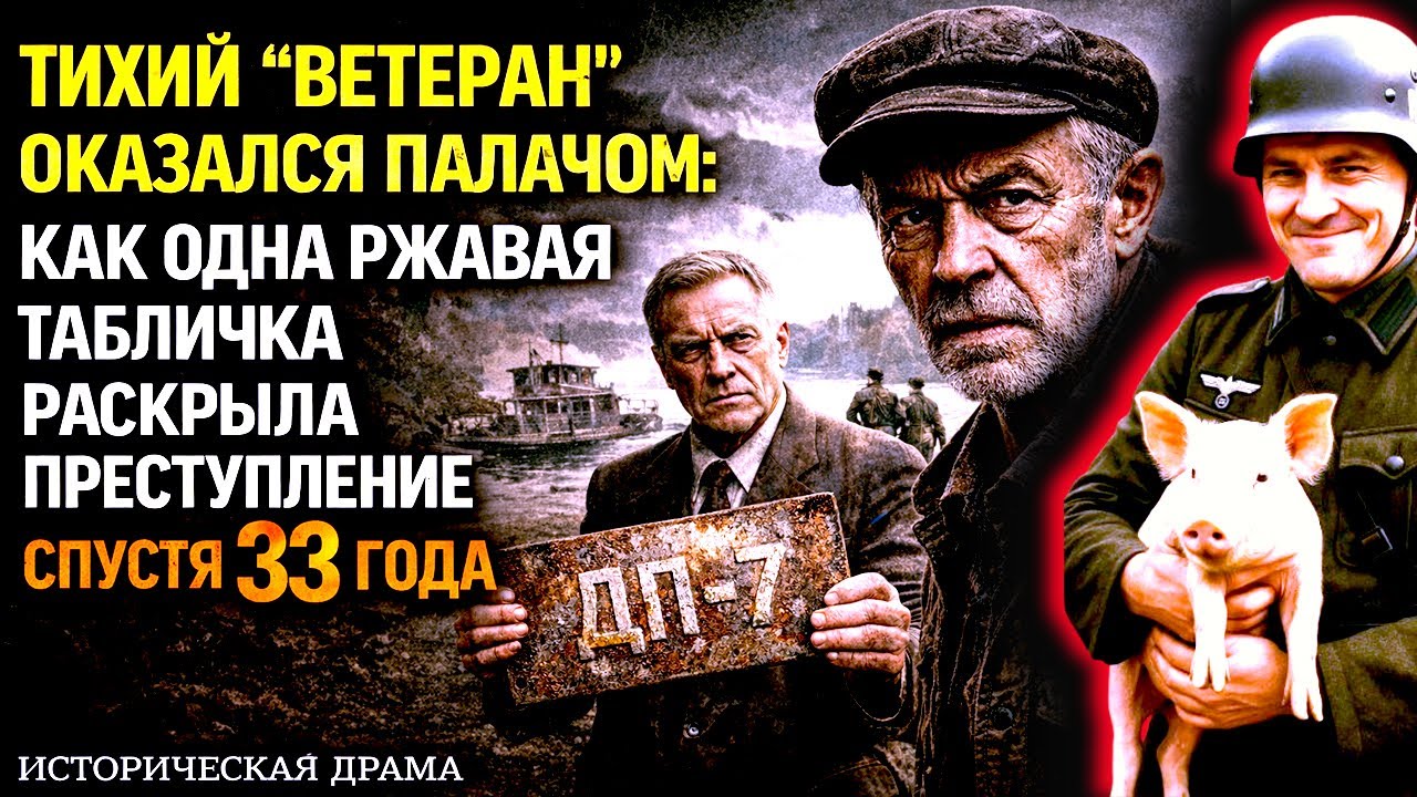 ТИХИЙ «ВЕТЕРАН» ОКАЗАЛСЯ ПАЛАЧОМ: КАК ОДНА РЖАВАЯ ТАБЛИЧКА РАСКРЫЛА ПРЕСТУПЛЕНИЕ СПУСТЯ 33 ГОДА