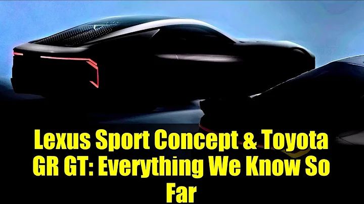 Lexus Sport Concept & Toyota GR GT: Everything We Know So Far | December 4th Debut!