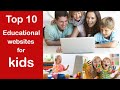 Top 10 learning websites for kids  student should know  free websites  2022 
