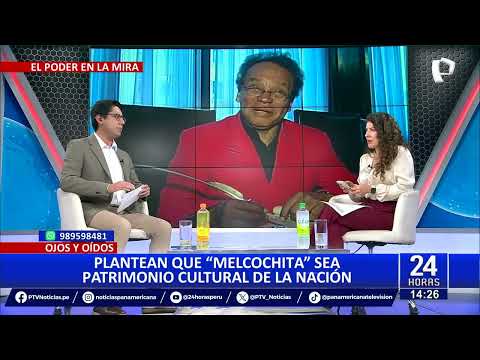 Waldemar Cerrón presenta proyecto para que Melcochita sea declarado Patrimonio Cultural de la Nación