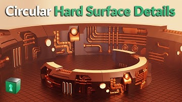 Blender Secrets - Modeling Circular Hard Surface Details