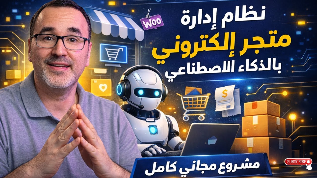 متجر الكتروني مجاني بالذكاء الاصطناعي | يستقبل الطلبات ويدير العملاء بدون تدخل يدوي