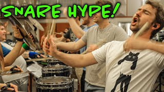 Snare Hype | Seahawks Drumline Rehearsal