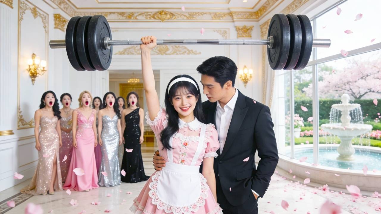 المدير التنفيذي البارد يكره النساء، لكن عندما رأى الخادمة ترفع 50 كغم بيد واحدة، وقع في الحب!