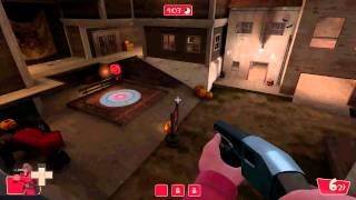 TF2 Pumpkin Jumping with Rocket Jumper -- 2010 Event Mann Manor