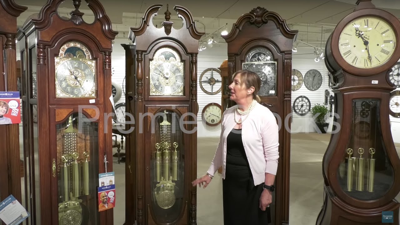 Howard Miller Robinson Grandfather Clock 611042 at Premier Clocks YouTube