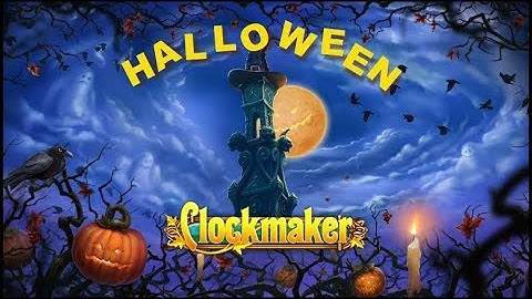 Clockmaker - Match 3 Mystery Game - Halloween Bonus Level 1 - 5 - Gameplay