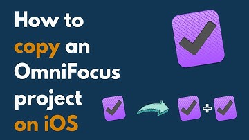 How to copy (or duplicate) an OmniFocus project on iOS