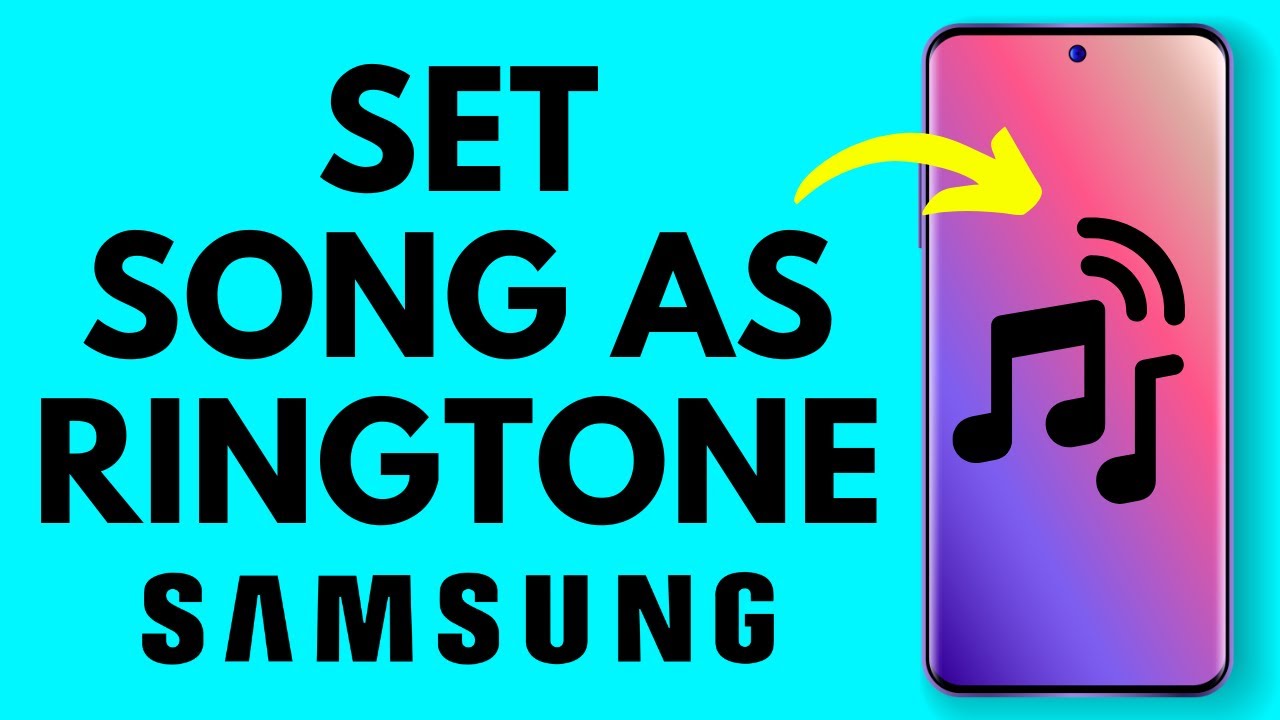 How to Set a Song as a Ringtone on Samsung Phone - YouTube