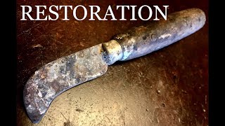 Quick Tool Restoration of a Vintage Dexter Hook Knife
