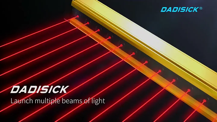 Safety light curtain is a type safety light screen or safety light barrier sensors#sensor #automated