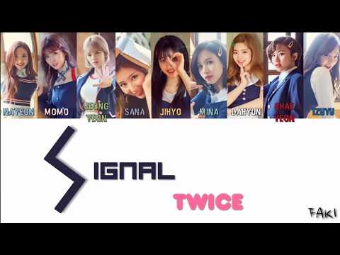 TWICE - SIGNAL [GEO LYRICS/ქართულად]