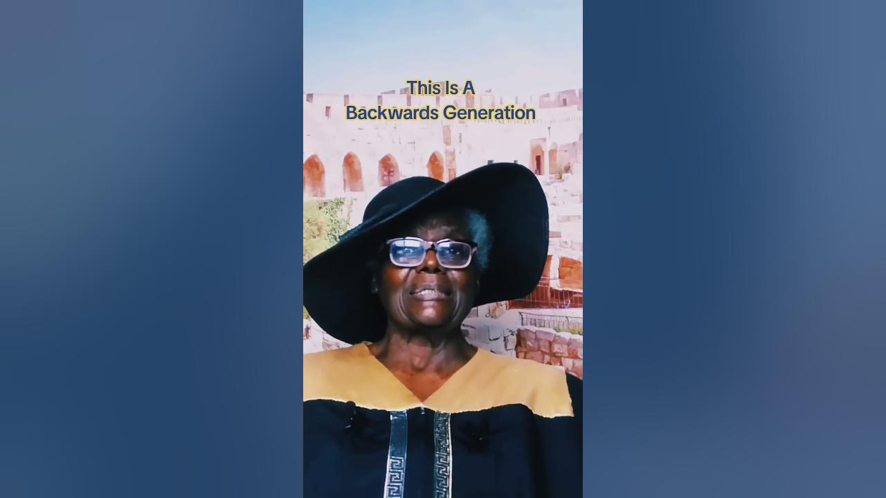 This is a backwards generation full video fyp shorts preaching 