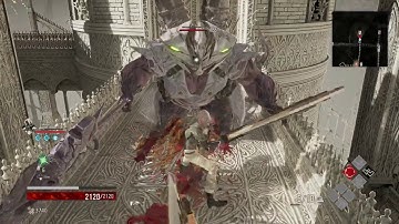 Code Vein - Gated Room: Open Two Doors To Mistle Shortcut, Armored Stone Crusher, Assassin (2019)