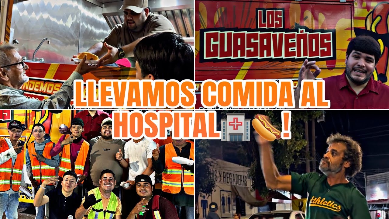VISITAMOS EL HOSPITAL DE GUADALAJARA‼️Y LLEVAMOS HOTDOGS DE CENA🌭‼️