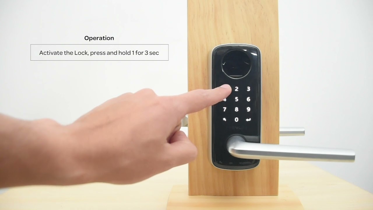 change the language of Ultraloq lever 