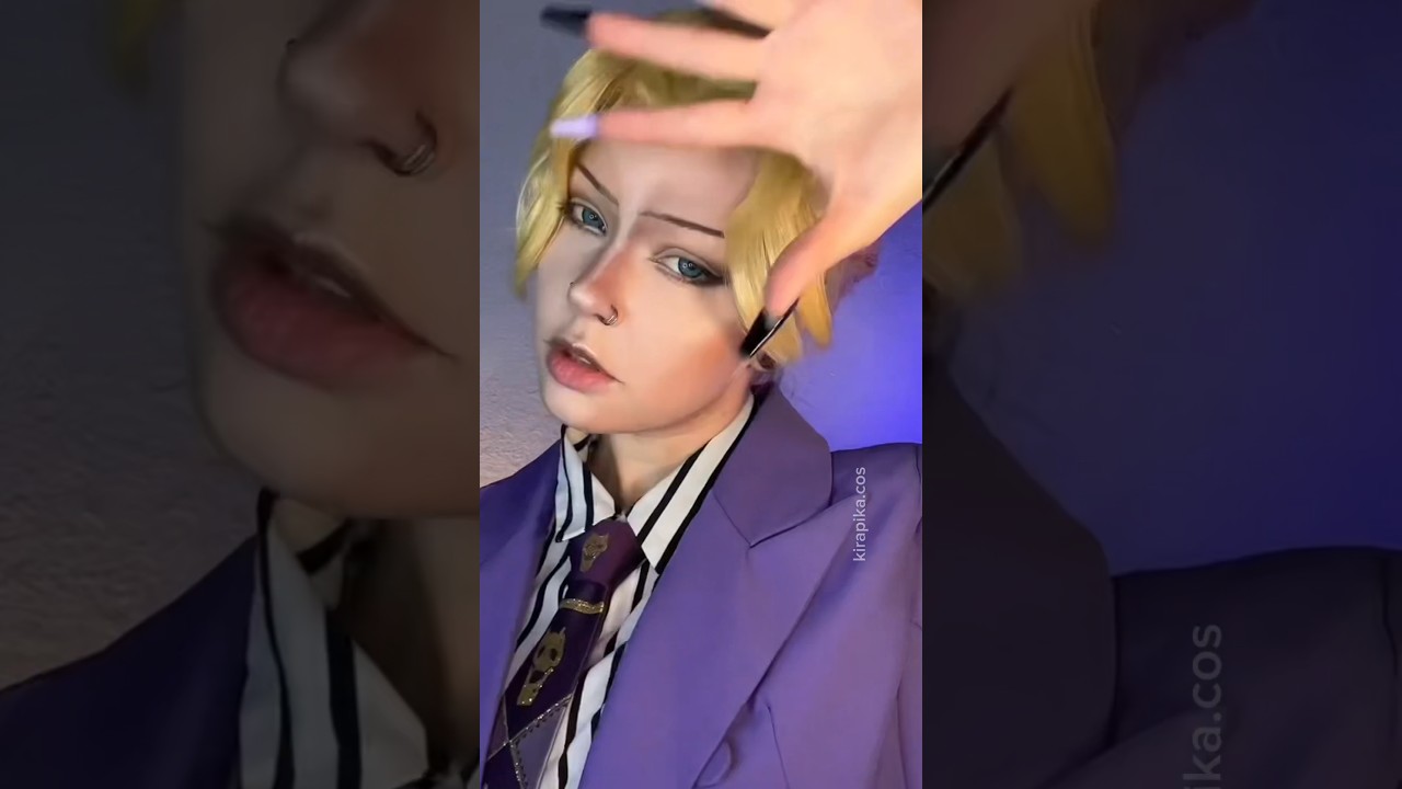 Kira ! #anime #animecosplay #cosplay #makeup #manga #jjba #jojosbizzareadventure