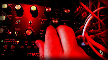 Moog Mother 32 - Just a quick Kick, Snare & Bassline patch.