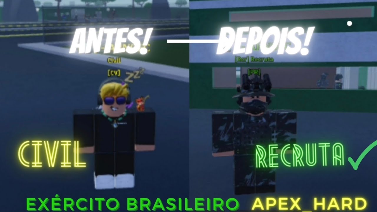 EU E MEU AMIGO PASSAMOS NA NOVA EB? (EXERCITO BRASILEIRO) (ROBLOX