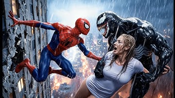 Spider-Man vs Venom – The Final Battle for Beauty… But the END Surprises Everyone! | Ai Film