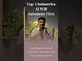 Top 3 Industries AI Will Automate First
