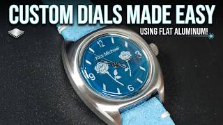 I Created a Bespoke Watch Face Using Nothing But Aluminum and a Laser screenshot 2
