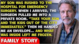 My Son Was Rushed Into Surgery. When I Got To The Hospital, The Surgeon Pulled Me Aside… “Run.”