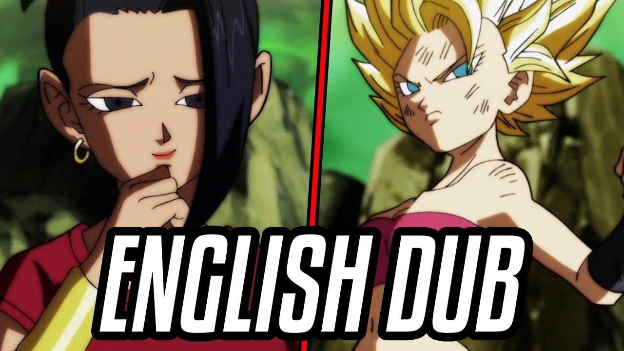 Kale and Caulifla ENGLISH DUB Voice Thoughts YouTube