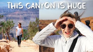 FIRST TIME SEEING GRAND CANYON (we couldn't believe our eyes)