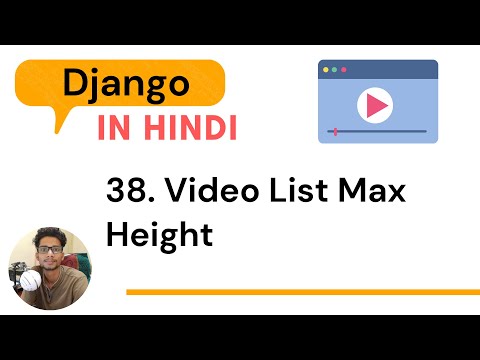 38. Video List Max Height | Online Courses Website 🔥