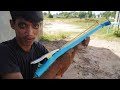 Unique PVC slingshot! How to make powerful awesome PVC slingshot
