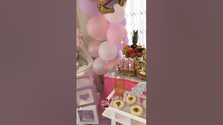 حفلة مولود جديد بنوته 🥺🥰  افكار ترتيب وتزين لمناسبات 🌹💖