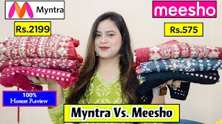 💛Meesho Haul VS Myntra Haul💛Same Product Comparison💛Which One Is Best💛Meesho Haul #meesho#meeshohaul