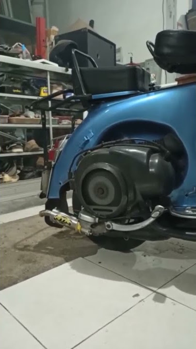 CEK SOUND KNALPOT VESPA SUARA NINJA #shorts