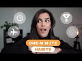 4 ONE-MINUTE Habits That Save Me 20  Hours a Week - Time Management For Busy People