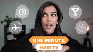 4 ONEMINUTE Habits That Save Me 20+ Hours a Week  Time Management For Busy People