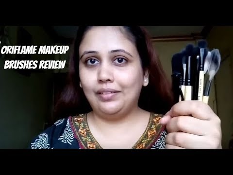 New** Oriflame Makeup Brushes Demo || August 2018 || Natasha Bhatt. 