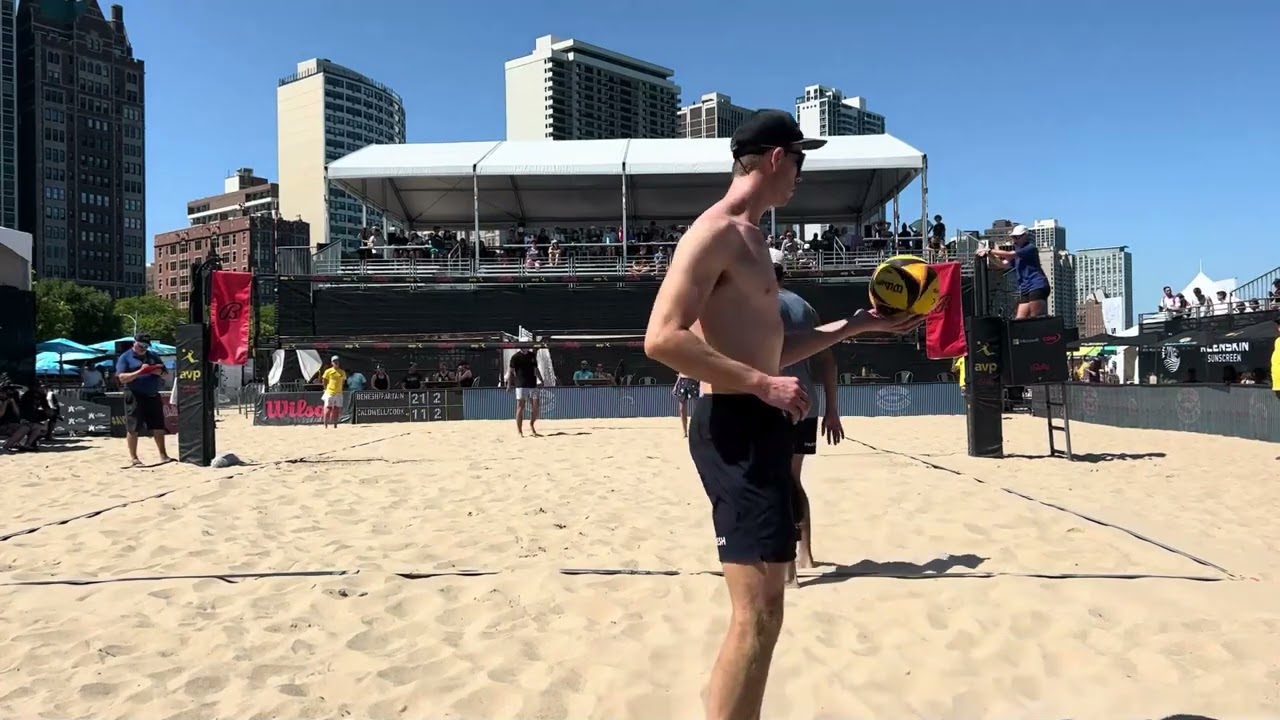 (Gameplay) AVP Gold Series 2023 | Chicago Open | Cook x Caldwell vs Benesh x Partain