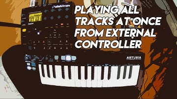 DIGITAKT - Playing Samples With External Midi Controller