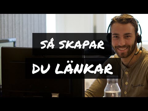 Video: Hur Du Lägger Upp En Länk På En Webbplats