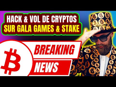 🚨Hack Stake / Vol Gala Games / Démission Binance / London Stock & blockchain / JPMorgan & ETF SEC🚨