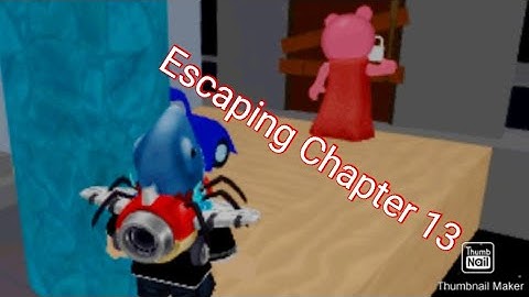 Escaping Piggy Chapter 13! Piggy Custom Maps (Roblox Ep49)