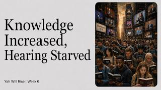 Knowledge Increased, Hearing Starved | The Remnant Project | Yah Will Rise Week 6