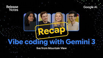 Recap: Vibe Coding with Gemini 3 on Launch Day